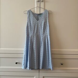 CeCe Light Blue Sleeveless Dress
